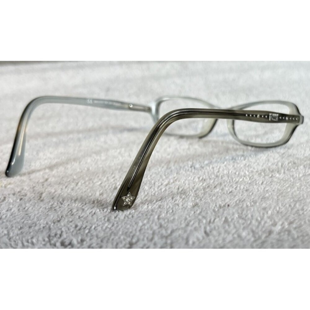 Juicy Couture Italy ZOE 0JQV Light Gray Rectangular Eyeglasses Frames 49-16-135 - Picture 5 of 9